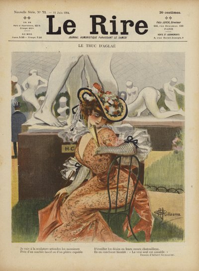 Illustration für Le Rire von Albert Guillaume